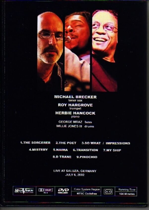 Michael Brecker Herbie Hancock/Live At Germany 2002 - Image 2