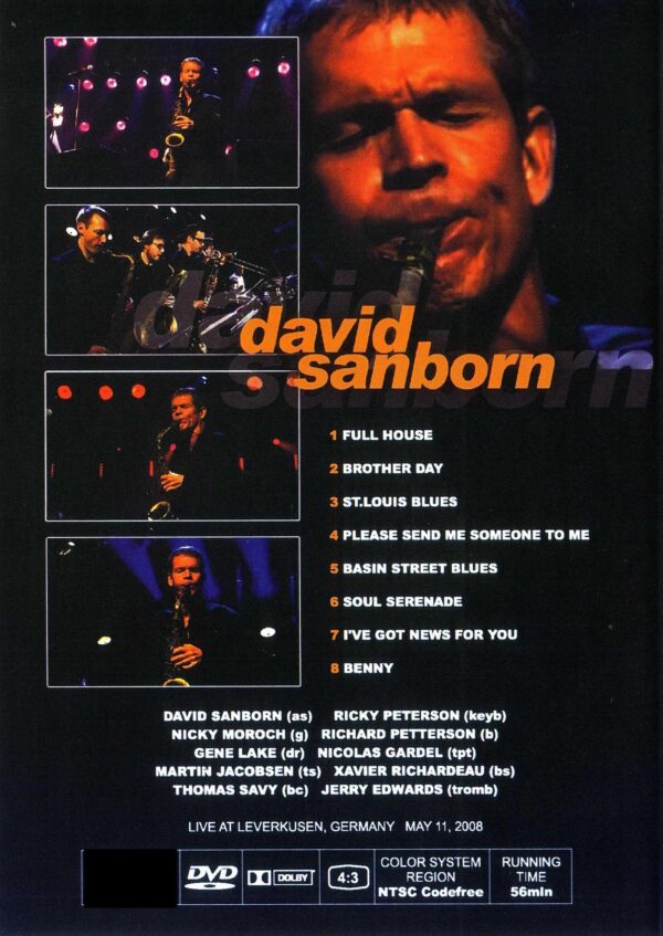 David Sanborn/Germany 2008 - Image 2