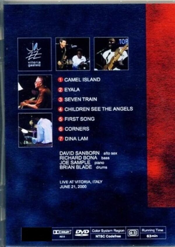 David Sanborn,Richard Bona,Joe Sample/Italy 2000 - Image 2