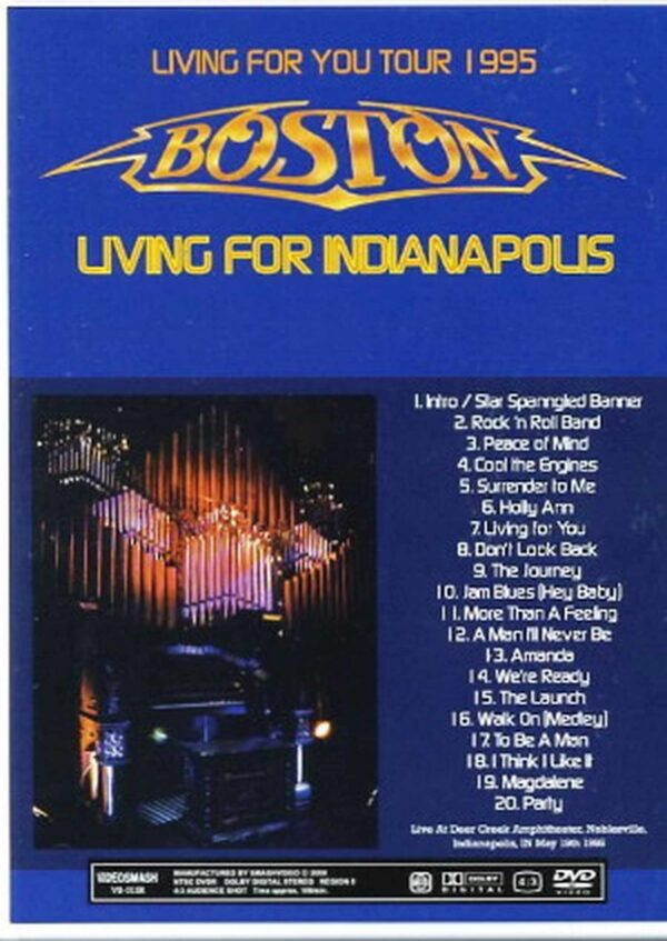 Boston/Living For You Tour 1995 - Image 2
