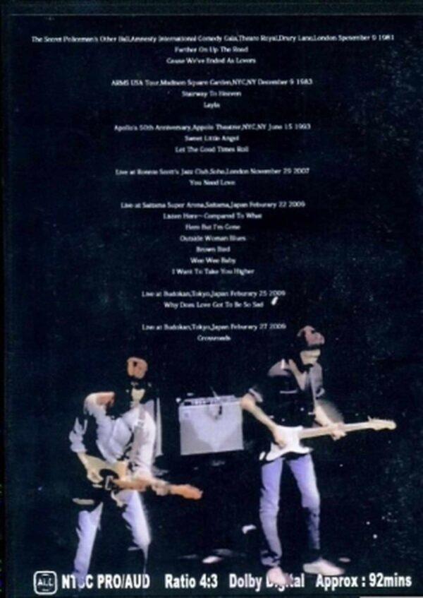 Eric Clapton,Jeff Beck/Saitama,Japan 2009 & more - Image 2