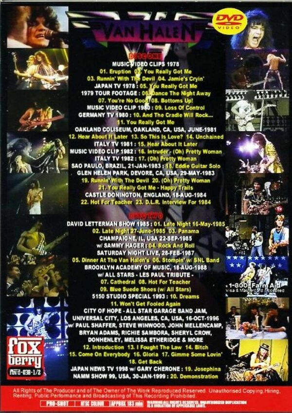 Eddie Van Halen/Video Rarities 1978-1999 - Image 2