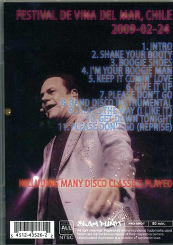 KC & The Sunshine Band KC/Chile 2009 - Image 2