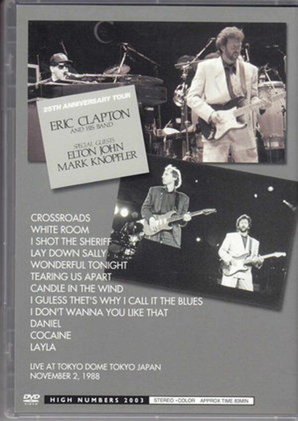 Eric Clapton/Tokyo,Japan 1988 - Image 2