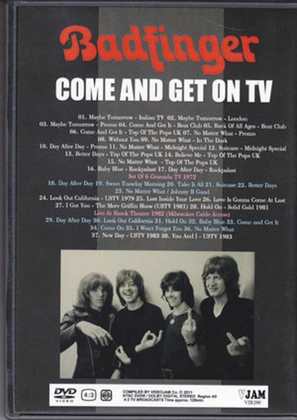 Badfinger/TV and Promo Clips 1968-1983 - Image 2