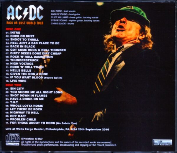 AC/DC,Axl Rose/PA,USA 2016 - Image 2