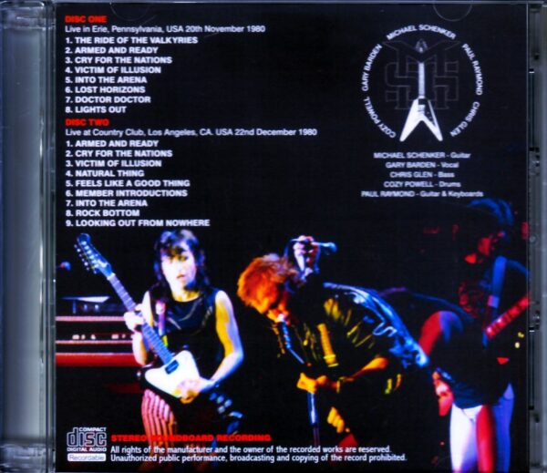 Michael Schenker/PA & CA,USA 2001 - Image 2
