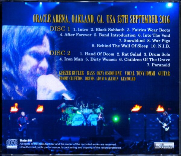 Black Sabbath/CA, USA 2016 - Image 2
