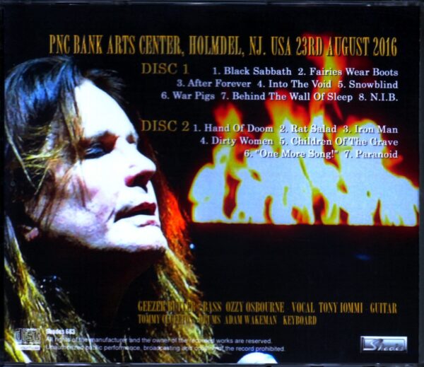 Black Sabbath/NJ, USA 2016 - Image 2
