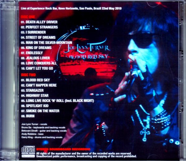 Joe Lynn Turner/Brazil 2010 - Image 2