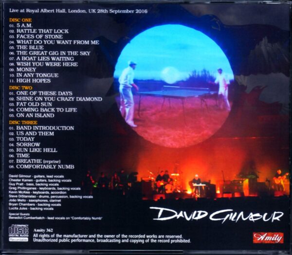 David Gilmour/London,UK 9.28.2016 - Image 2