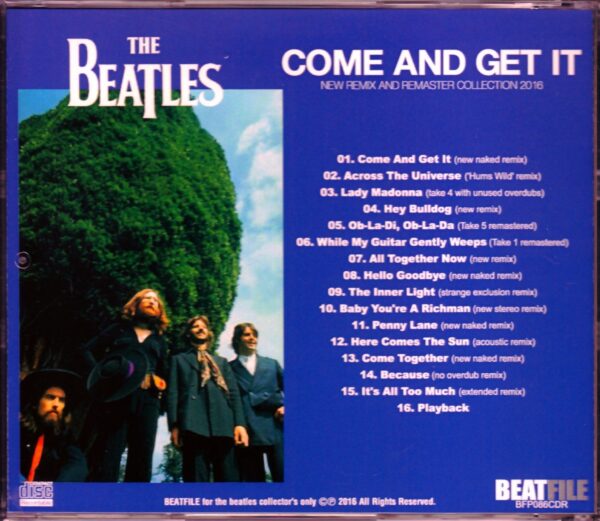 Beatles/New Remix And Remaster 2016 - Image 2