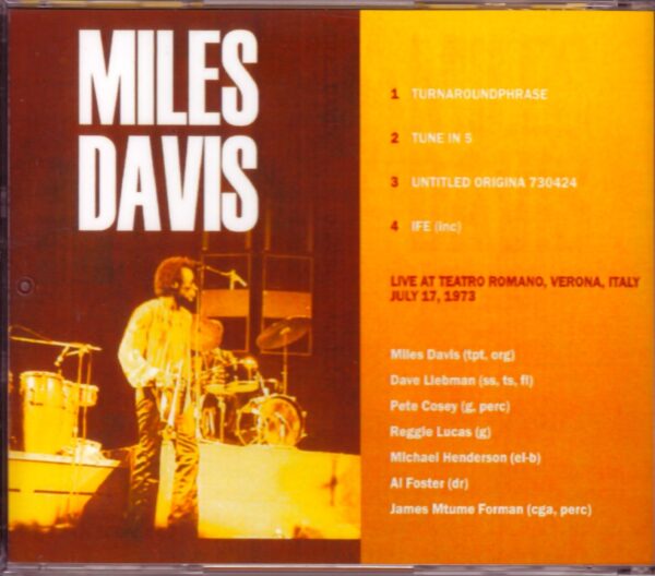 Miles Davis/Italy 1973 & more - Image 2