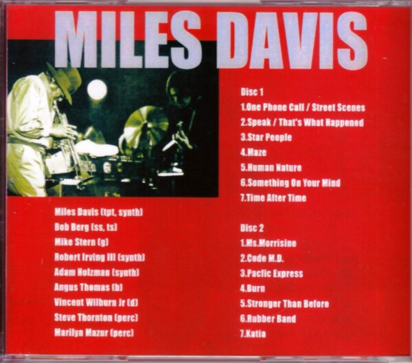 Miles Davis/Sweden 1985 - Image 2