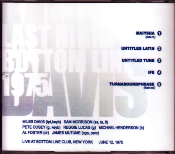 Miles Davis/NY,USA 6.12.1975 - Image 2