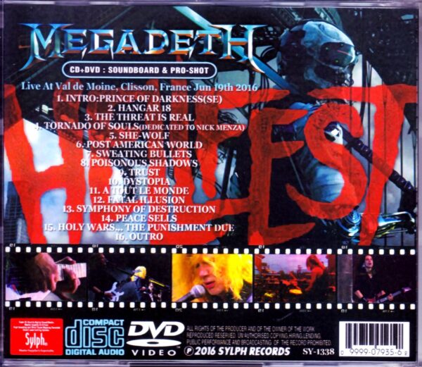 Megadeth/France 2016 - Image 2