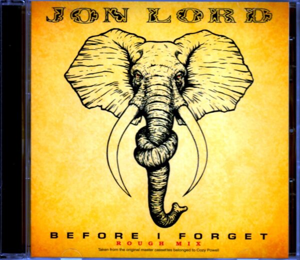 Jon Lord/Before I Forget Rough Mix