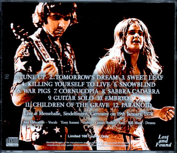 Black Sabbath/Germany 1974 - Image 2