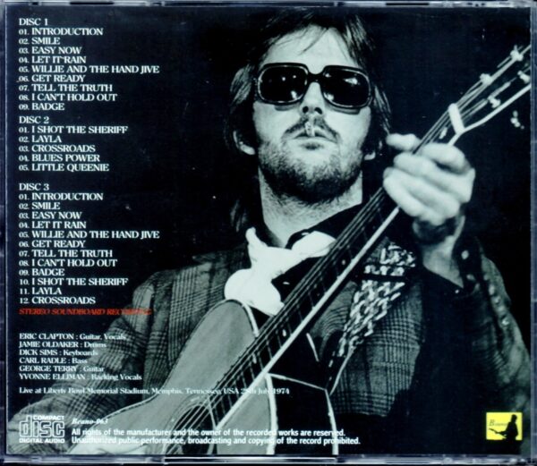 Eric Clapton/Tn, USA 1974 - Image 2