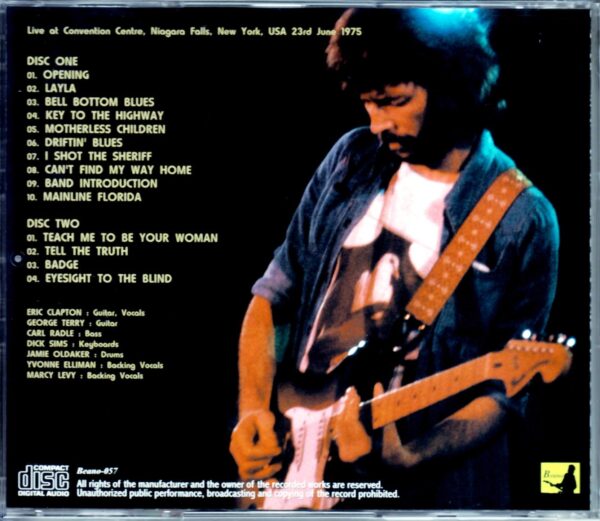 Eric Clapton/Ny, USA 1975 - Image 2