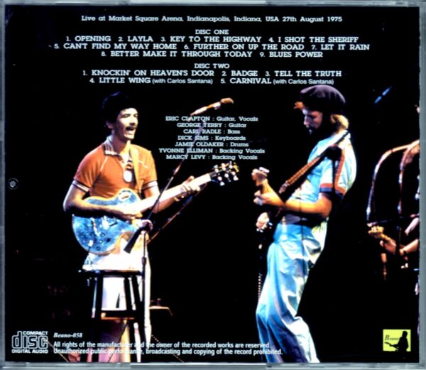 Eric Clapton/In, USA 1975 - Image 2