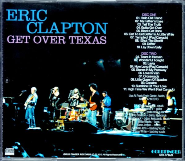 Eric Clapton/Tx,USA 2013 - Image 2