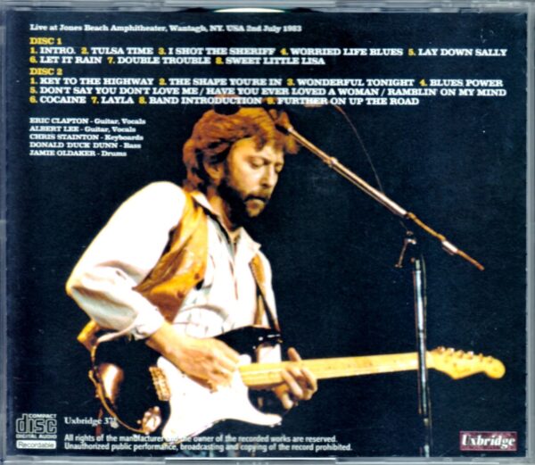 Eric Clapton/Ny, USA 1983 - Image 2