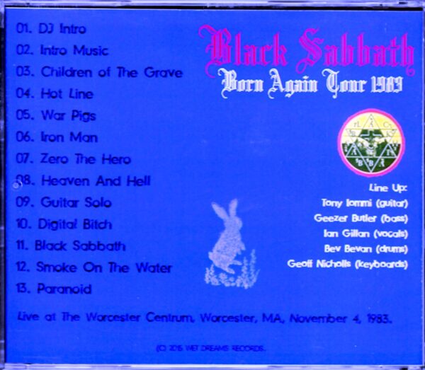 Black Sabbath/Ma, USA 1983 - Image 2