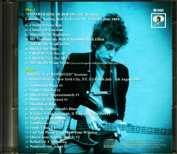 Bob Dylan/Ny,USA 1964 Another Takes - Image 2