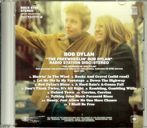 Bob Dylan/Freewheelin Promo Album Stereo - Image 2