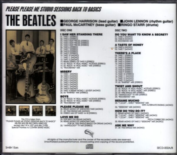 Beatles/Please Please Me Basics Sessions - Image 2