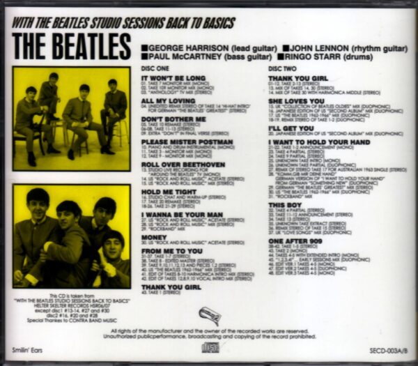 Beatles/With the Beatles Basics Sessions - Image 2