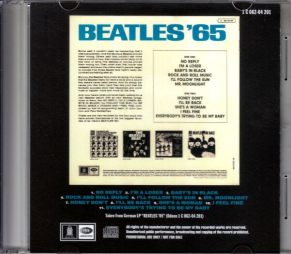 Beatles/’65 Germany LP - Image 2