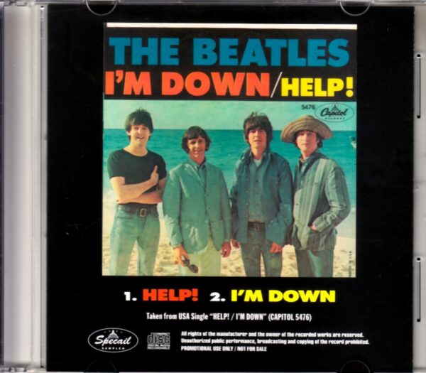 Beatles/Help I’m Dowm Capitol Original EP - Image 2