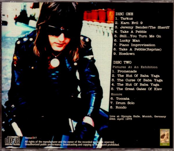 EL & P Emerson,Lake & Palmer/Germany 4.23.1973 - Image 2