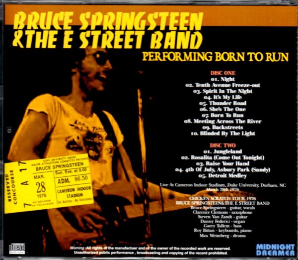 Bruce Springsteen/Nc, USA 1976 - Image 2