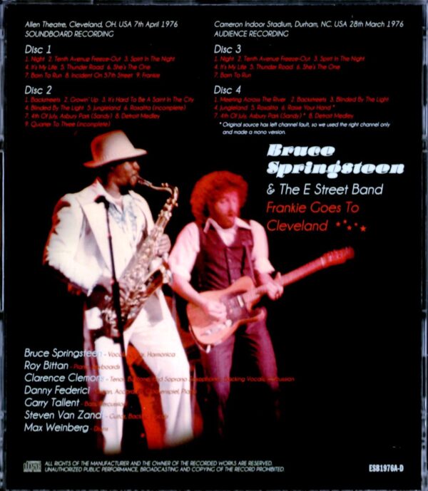 Bruce Springsteen/Ohio, USA 1976 & more - Image 2