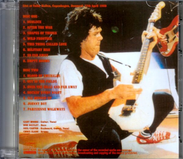 Gary Moore/Denmark 1989 - Image 2