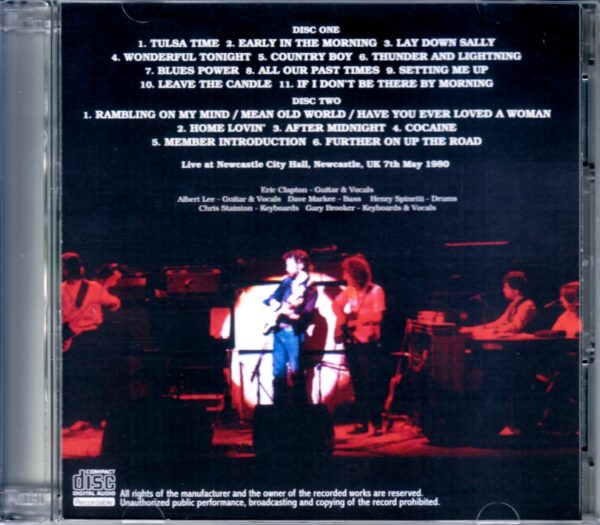 Eric Clapton/UK 5.7.1980 - Image 2