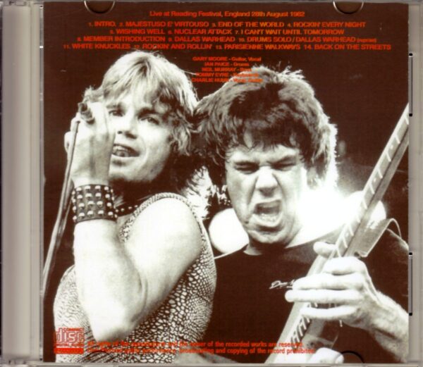 Gary Moore/England,UK 1982 Audience - Image 2