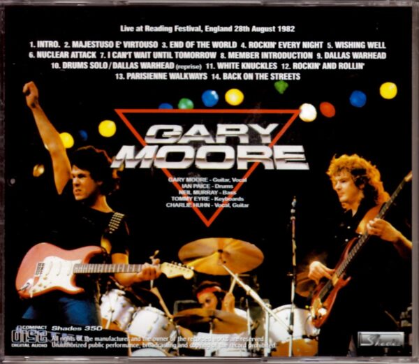 Gary Moore/England,UK 1982 Complete - Image 2