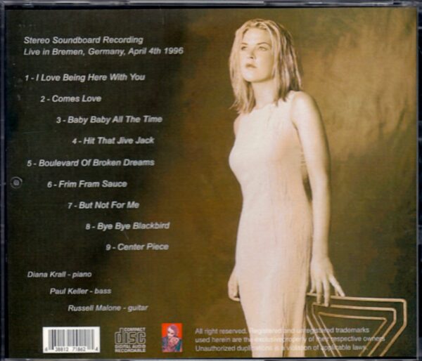 Diana Krall/Germany 1996 - Image 2