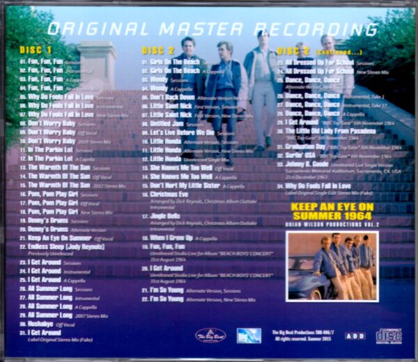 Beach Boys/Brian Productions Vol.2 - Image 2