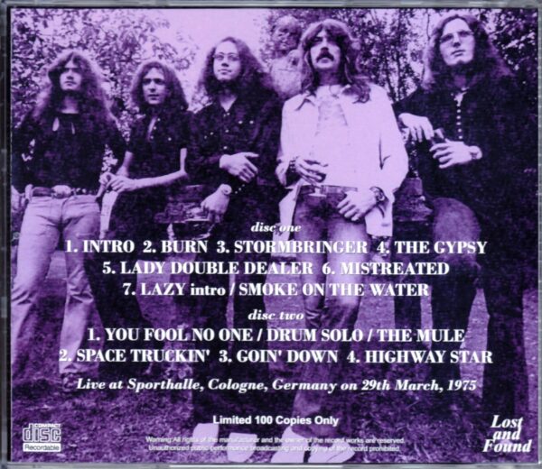 Deep Purple/Germany 1975 - Image 2