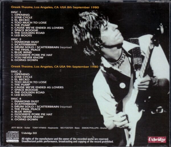 Jeff Beck/California, USA 1980 - Image 2