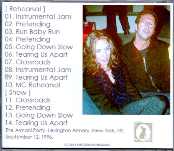 Eric Clapton,Sheryl Crow/Ny,USA 1996 - Image 2