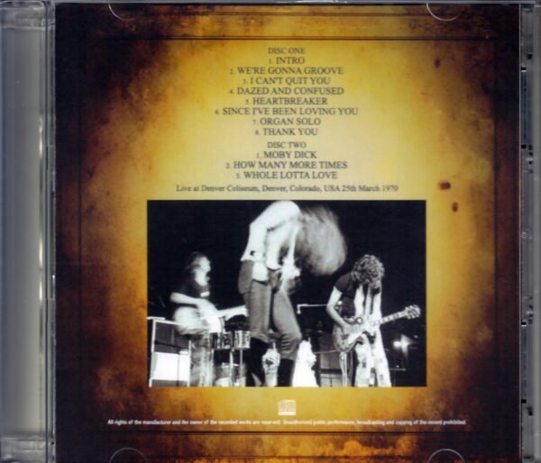 Led Zeppelin/Colorado, USA 1970 - Image 2