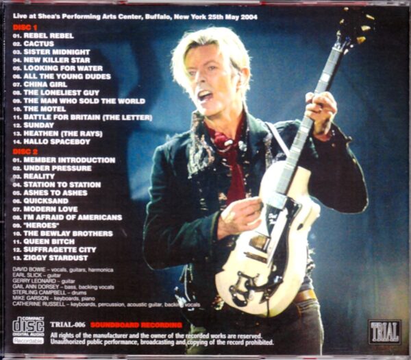 David Bowie/New York, USA 2004 - Image 2