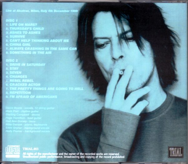 David Bowie/Italy 1999 - Image 2