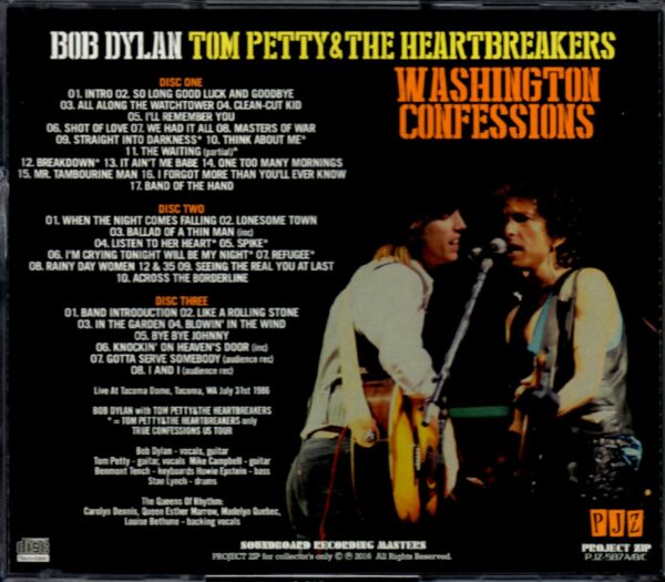 Bob Dylan Tom Petty/Wa, USA 1986 - Image 2
